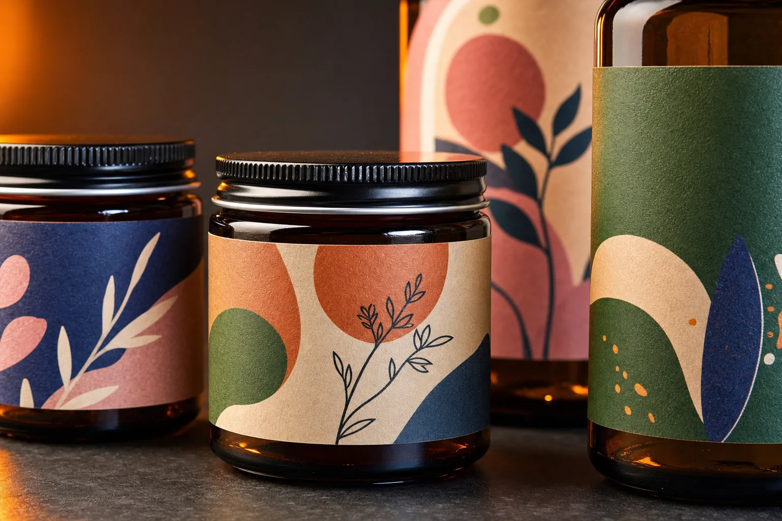 Custom Labels printed by Integrated Packaging Solutions