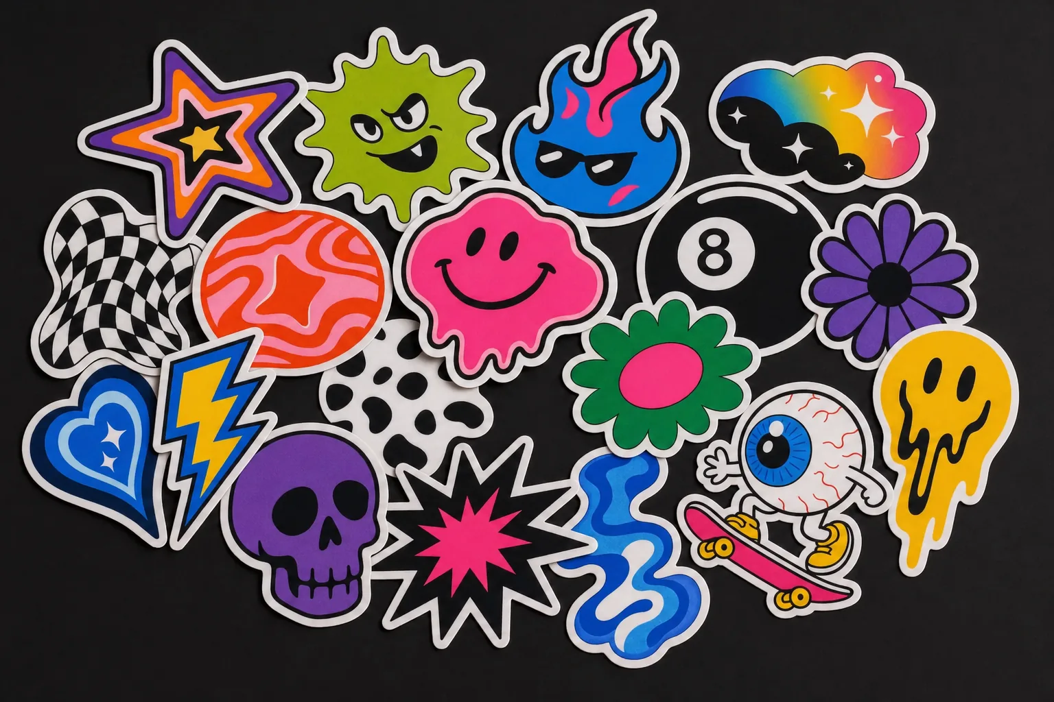 Die-Cut Stickers printed by Integrated Packaging Solutions