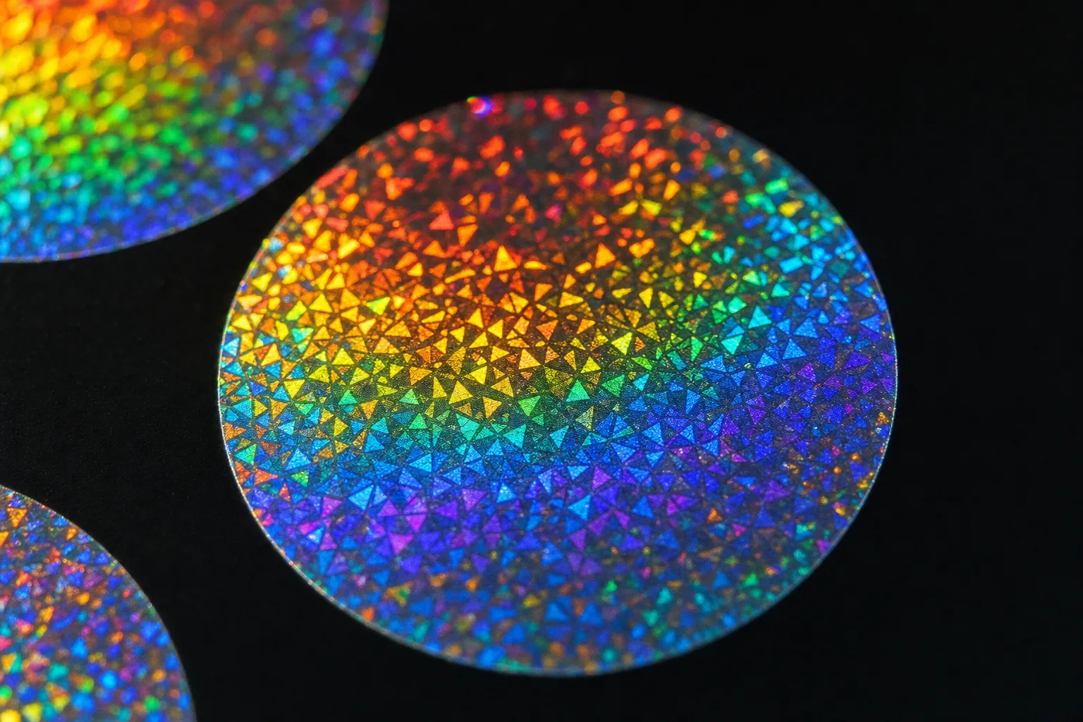 Holographic & Foil Labels printed by Integrated Packaging Solutions